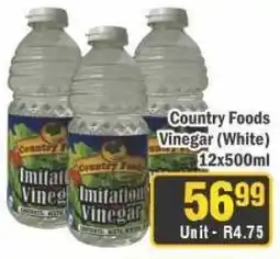 J&E Cash and Carry Country Foods Vinegar offer