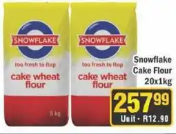 J&E Cash and Carry Snowflake Cake Flour offer