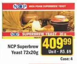 J&E Cash and Carry NCP Superbrew Yeast offer