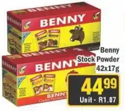 J&E Cash and Carry Benny Stock Powder offer