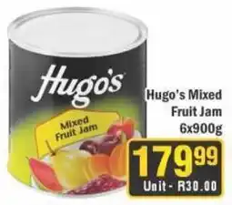 J&E Cash and Carry Hugo's Mixed Fruit Jam offer