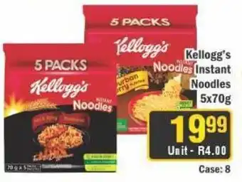 J&E Cash and Carry Kellogg's Instant Noodles offer