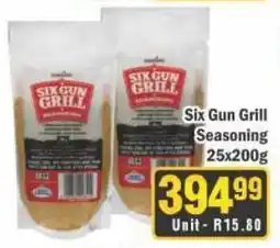 J&E Cash and Carry Six Gun Grill Seasoning offer