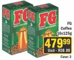 J&E Cash and Carry FG Coffee offer