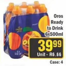 J&E Cash and Carry Oros Ready to Drink offer
