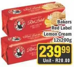 J&E Cash and Carry Bakers Red Label Lemon Cream offer