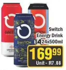 J&E Cash and Carry Switch Energy Drink offer