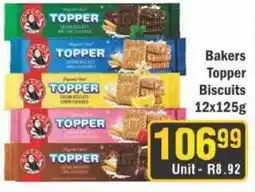 J&E Cash and Carry Bakers Topper Biscuits offer