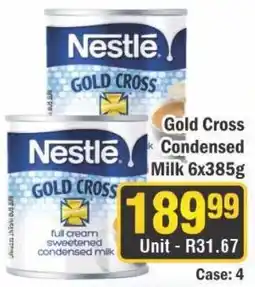 J&E Cash and Carry Nestle Gold Cross Condensed Milk offer