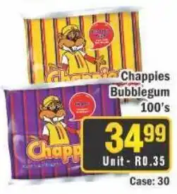 J&E Cash and Carry Chappies Bubblegum offer