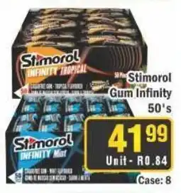 J&E Cash and Carry Stimorol Gum Infinity offer