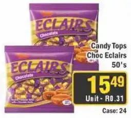J&E Cash and Carry Candy Tops Choc Eclairs offer