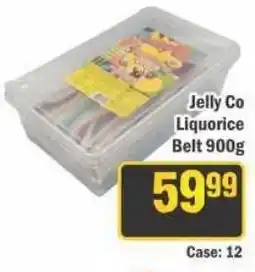 J&E Cash and Carry Jelly Co Liquorice Belt offer
