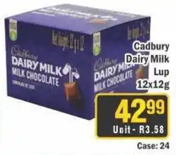 J&E Cash and Carry Cadbury Dairy Milk Lup offer