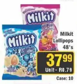 J&E Cash and Carry Milkit Lollipops offer