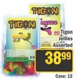 J&E Cash and Carry Tigon Jellies Assorted offer