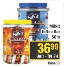 J&E Cash and Carry Milkit Toffee Bar offer