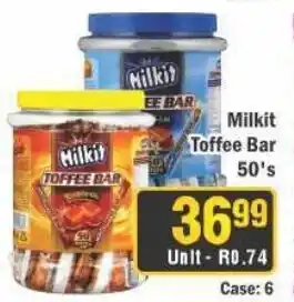 J&E Cash and Carry Milkit Toffee Bar offer