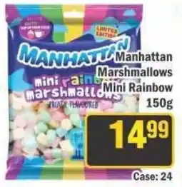 J&E Cash and Carry Manhattan Marshmallows Mini Rainbow offer