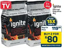 Pick n Pay Hypermarket Ignite Charcoal Briquettes offer