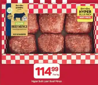 Pick n Pay Hypermarket Hyper Bulk Lean Beef Mince offer