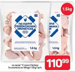 Pick n Pay Hypermarket no name Frozen Chicken Drumsticks or Wings offer