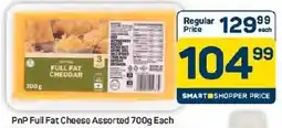 Pick n Pay Hypermarket PnP Full Fat Cheese Assorted offer