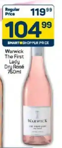 Pick n Pay Warwick The First Lady Dry Rosé offer