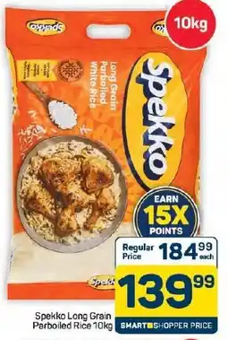 Pick n Pay Hypermarket Spekko Long Grain Parboiled Rice offer