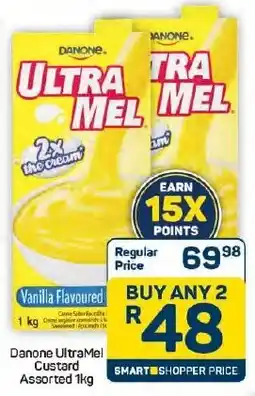 Pick n Pay Hypermarket Danone UltraMel Custard Assorted offer
