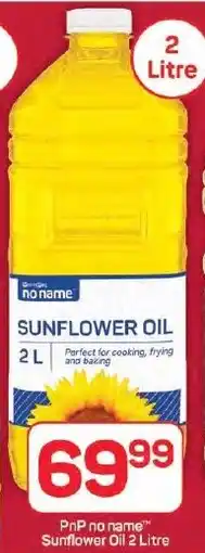 Pick n Pay Hypermarket PnP no name Sunflower Oil offer