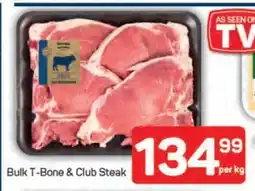 Pick n Pay Bulk T-Bone & Club Steak offer
