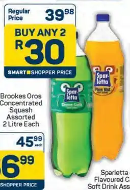 Pick n Pay Sparletta Flavoured Carbonated Soft Drink Assorted offer