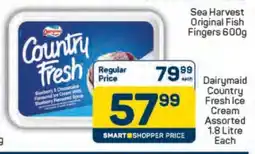 Pick n Pay Dairymaid Country Fresh Ice Cream Assorted 1.8 Litre Each offer