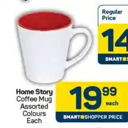 Pick n Pay Home Story Coffee Mug Assorted Colours Each offer
