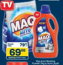 Pick n Pay Maq Auto Washing Powder 2kg or Auto Liquid offer