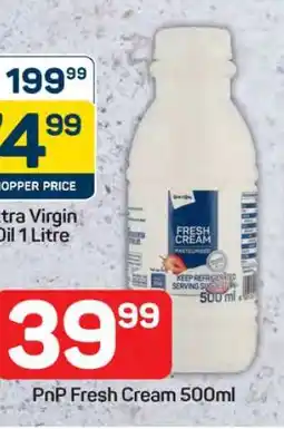 Pick n Pay PnP Fresh Cream 500ml offer