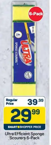 Pick n Pay Ultra Efficient Sponge Scourers 6-Pack offer