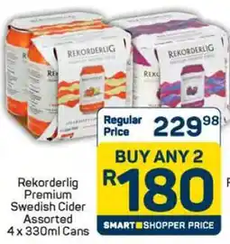 Pick n Pay Rekorderlig Premium Swedish Cider Assorted offer