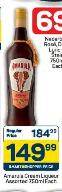 Pick n Pay AMARULA Cream Liqueur offer