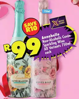 Shoprite Annabelle Non-Alcoholic Cuvée Sparkling Wine All Variants offer