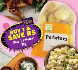 Shoprite Class 1 Potatoes offer