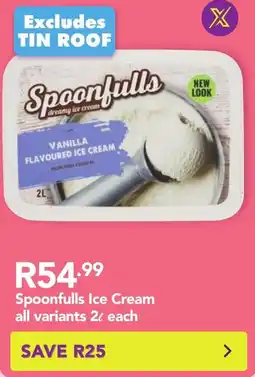 Shoprite Spoonfulls Ice Cream offer