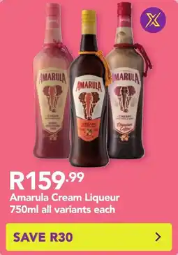 Shoprite Amarula Cream Liqueur offer