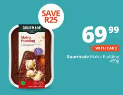 Checkers Gourmade Malva Pudding offer