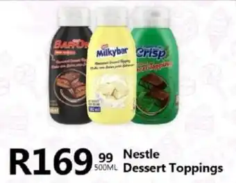 Take 'n Pay Nestle Dessert Toppings offer