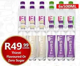 Take 'n Pay Thirsti Flavoured Or Zero Sugar offer