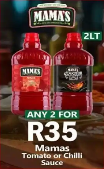 Take 'n Pay Mamas Tomato or Chilli Sauce offer