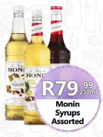 Take 'n Pay Monin Syrups Assorted offer