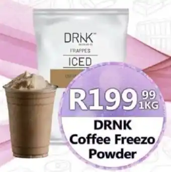 Take 'n Pay DRNK Coffee Freezo Powder offer